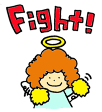 Angel partly Devil sticker #2442176