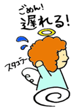 Angel partly Devil sticker #2442186