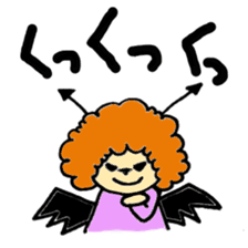 Angel partly Devil sticker #2442188