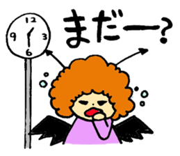 Angel partly Devil sticker #2442190