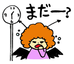 Angel partly Devil sticker #2442190