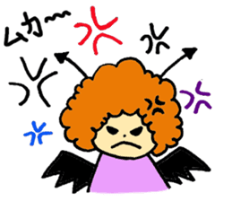 Angel partly Devil sticker #2442191