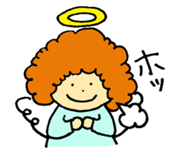 Angel partly Devil sticker #2442192