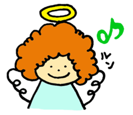 Angel partly Devil sticker #2442194