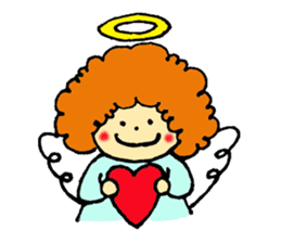 Angel partly Devil sticker #2442195