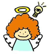 Angel partly Devil sticker #2442200