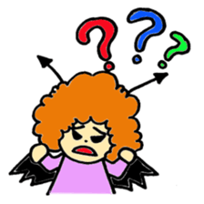 Angel partly Devil sticker #2442204