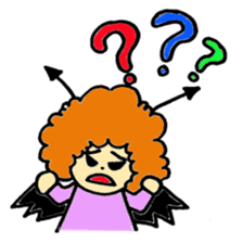 Angel partly Devil sticker #2442204