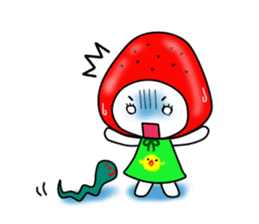 strawberry fairy sticker #2442214