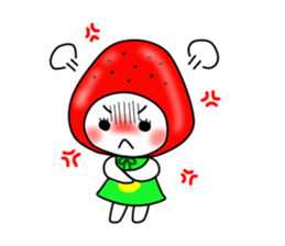 strawberry fairy sticker #2442216