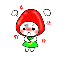 strawberry fairy sticker #2442216