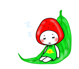 strawberry fairy sticker #2442217