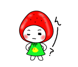 strawberry fairy sticker #2442240