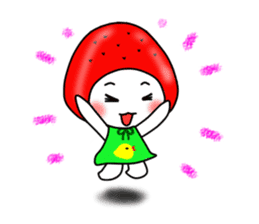 strawberry fairy sticker #2442244