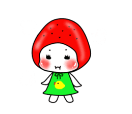 strawberry fairy sticker #2442247