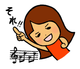ONEDARI Alice the gifted pianist sticker #2442550