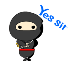 Chubby Japanese Ninja sticker #2442697