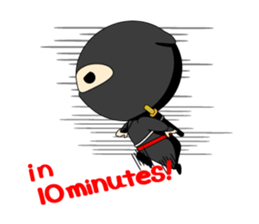 Chubby Japanese Ninja sticker #2442713