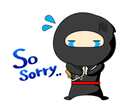 Chubby Japanese Ninja sticker #2442715