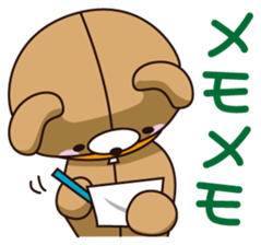 Girl wearing a hood bear sticker #2442896