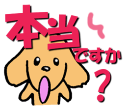 Sticker of Miniature Dachshund 2 sticker #2442984