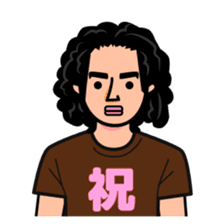 Japanese T-shirts sticker #2443262