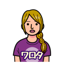 Japanese T-shirts sticker #2443263