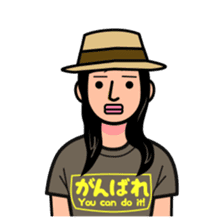 Japanese T-shirts sticker #2443277