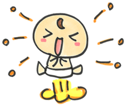 "Bab-chan"1(Cute talking baby) sticker #2443461