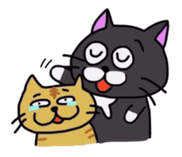 The Cat with Big Eyes (English ver.) sticker #2443617