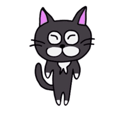 The Cat with Big Eyes (English ver.) sticker #2443623