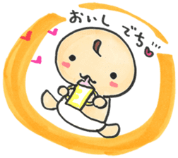 "Bab-chan"2(Baby cute diapers) sticker #2443968