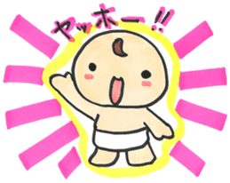 "Bab-chan"2(Baby cute diapers) sticker #2443976