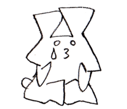 Triangle Rabbit sticker #2444067