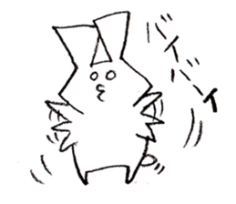 Triangle Rabbit sticker #2444069