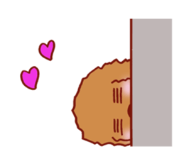 Sticker of the Toy Poodle. sticker #2444326