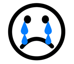 Simple Emoticon Sticker sticker #2444971