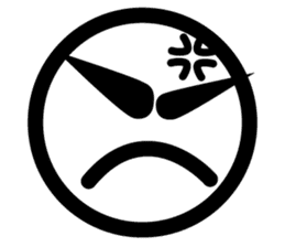 Simple Emoticon Sticker sticker #2444979