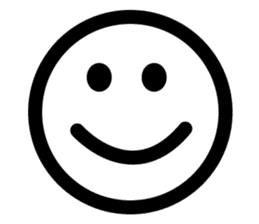 Simple Emoticon Sticker sticker #2444980