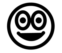 Simple Emoticon Sticker sticker #2444981