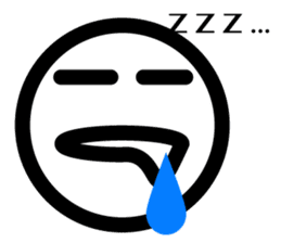 Simple Emoticon Sticker sticker #2444982