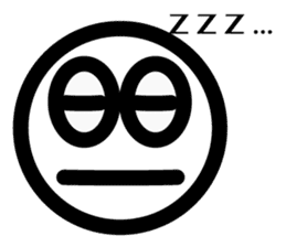 Simple Emoticon Sticker sticker #2444983