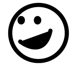 Simple Emoticon Sticker sticker #2444984