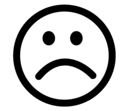 Simple Emoticon Sticker sticker #2445001