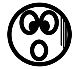 Simple Emoticon Sticker sticker #2445004