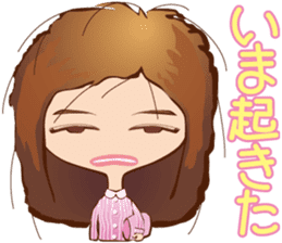 KAWAII lady sticker #2445248