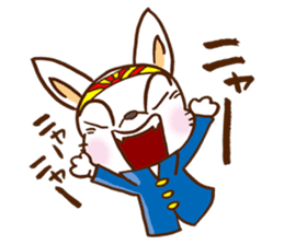 Playful cat!!! sticker #2445675
