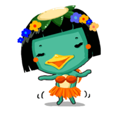 Kappappi and Kappapyon daily life sticker #2446169