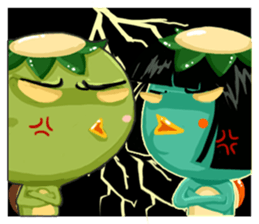 Kappappi and Kappapyon daily life sticker #2446183