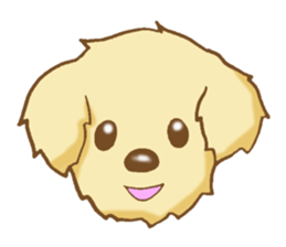 Sticker of the Golden Retriever sticker #2446292